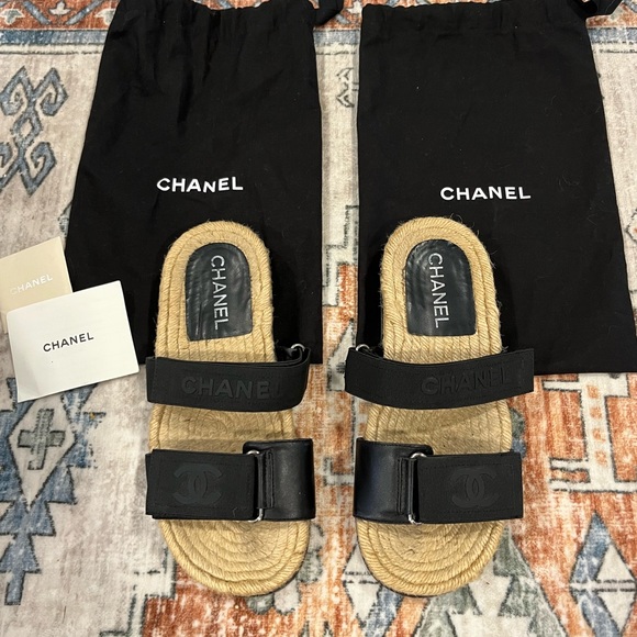 Chanel Espadrilles Sandal size 38 - Picture 2 of 14